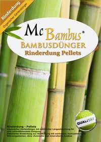 Bambus-Essen Rinderdung Pellets