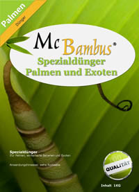 Bambus-Essen: Mc-Bambus Spezialdünger mit Langzeitwirkung für Palmen - Ort: Essen